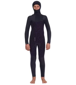 Billabong Youth 5/4mm Absolute Chest Zip Hooded Fullsuit Wetsuit
