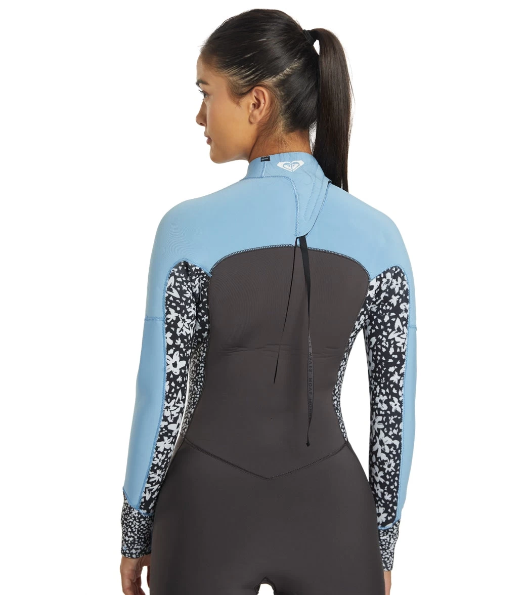 Roxy Women's 4/3mm Swell Series Back Zip Fullsuit Wetsuit - Image 5