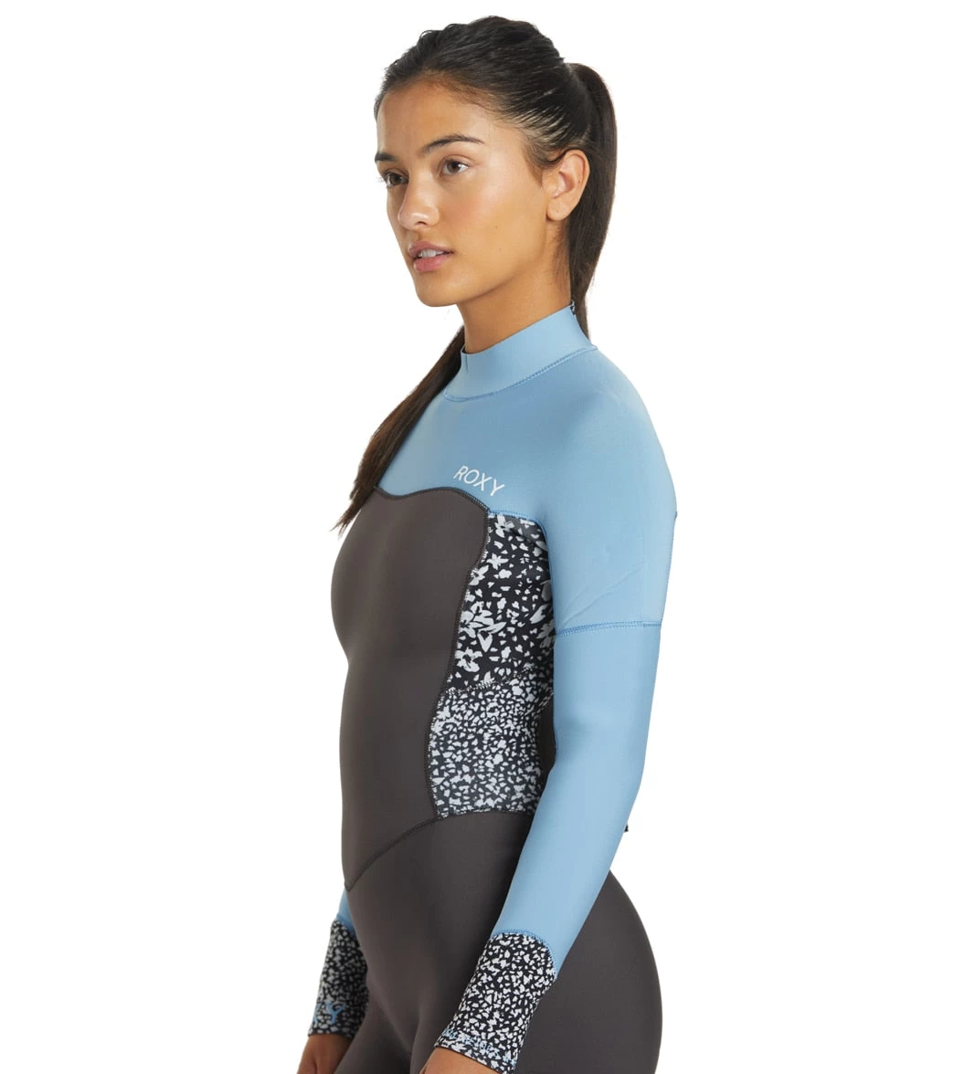 Roxy Women's 4/3mm Swell Series Back Zip Fullsuit Wetsuit - Image 6