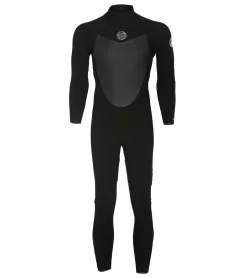 Rip Curl Men's 4/3mm Flashbomb Long Sleeve Back Zip Fullsuit Wetsuit