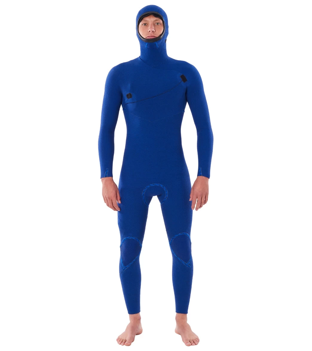 Rip Curl Men's 4/3mm E-Bomb Long Sleeve Zip Free Hooded Fullsuit Wetsuit - Image 4