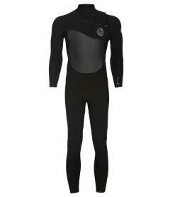 Rip Curl Men's 4/3mm Flashbomb Long Sleeve Chest Zip Fullsuit Wetsuit