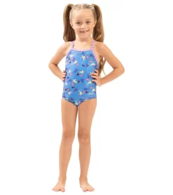 Girls' Print One Piece Swimsuit (Toddler, Little Kid)