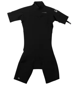 Quiksilver Youth 2/2mm Everyday Sessions Back Zip Short Sleeve Springsuit Wetsuit